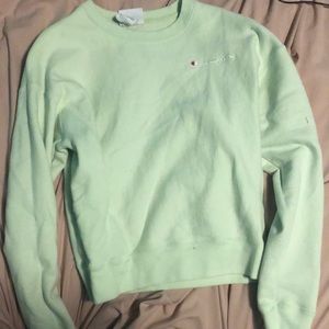 Green Champion Crew Neck